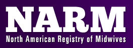 narm north american registry of midwives logo